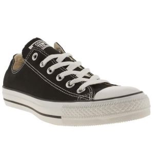 Converse Unisex Erwachsene Sneaker Low Chuck Taylor All Star OX Schwarz 39