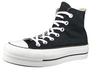 Converse Damen Sneaker high Chuck Taylor All Star Canvas Platform High Schwarz 40