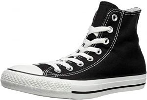 Converse Unisex Chuck Taylor All-Star High-Top Casual Sneakers in Classic Style and Color and Durable Canvas Uppers