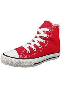 Converse - Jugend Chuck Taylor All Star Hi - Sneaker Basses - Unisex Kinder - Rot - 30 EU