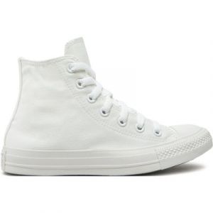 Sneakers aus Stoff Converse Chuck Taylor All Star HI 1U646 W Weiß