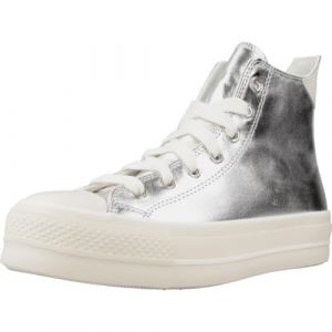 Converse Chuck Taylor All Star Lift Platform METALLIC Silber 37