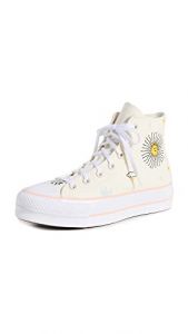 Converse - Chuck Taylor All Star Lift HI - A03516C - Farbe: Creme - Größe: 41 EU