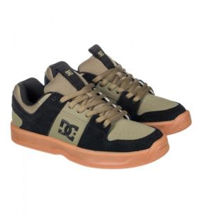 DC Shoes Lynx Zero - Leather Shoes for Men - Lederschuhe - Männer - 42 - Grün