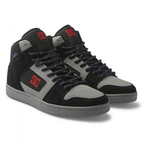 DC Shoes Manteca 4 Hi WR - High-Top Leather Shoes for Men - High-Top-Lederschuhe - Männer - 44 - Schwarz