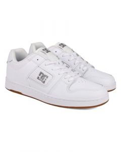 DC Shoes Manteca - Leather Shoes for Men - Lederschuhe - Männer - 43 - Weiss