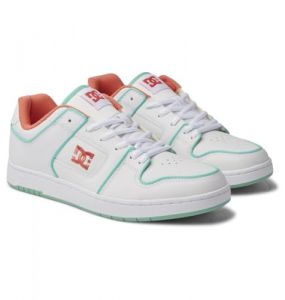 DC Shoes Manteca SE - Faux Leather Shoes for Men - Schuhe - Männer - 44 - Weiss