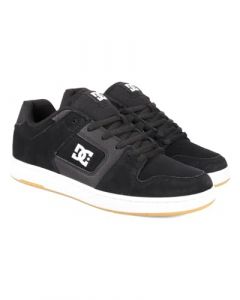 DC Shoes Manteca S - Leather Skate Shoes for Men - Leder-Skate-Schuhe - Männer - 46.5 - Schwarz