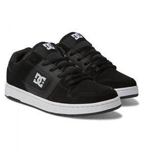 DC Shoes Manteca - Leather Shoes for Men - Lederschuhe - Männer - 46 - Schwarz