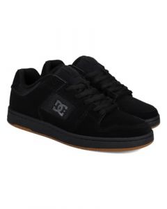 DC Shoes Manteca - Leather Shoes for Men - Lederschuhe - Männer - 44.5 - Schwarz