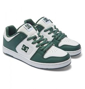 DC Shoes Manteca - Leather Shoes for Men - Lederschuhe - Männer - 46 - Weiss