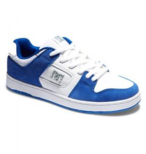 DC Shoes Manteca S - Leather Skate Shoes for Men - Leder-Skate-Schuhe - Männer - 42 - Blau