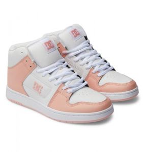 DC Shoes Manteca 4 Hi - High-Top Leather Shoes for Women - High-Top-Lederschuhe - Frauen - 40 - Rosa