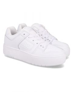 DC Shoes MANTECA 4 Platform - Plateauschuhe - Frauen - 40.5 - Weiss