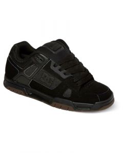 DC Shoes Stag - Leather Shoes for Men - Lederschuhe - Männer - 40.5 - Schwarz