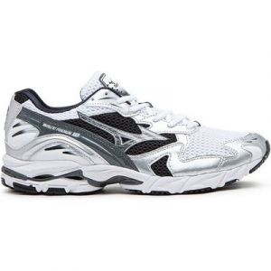 Mizuno Mizuno Wave Rider 10 (Weiß / Silber / Schwarz) Sneaker