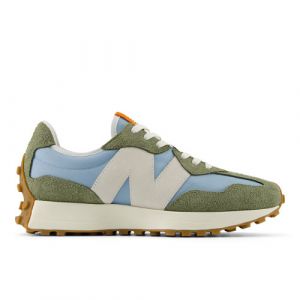 New Balance Unisex 327 in Grün/Blau