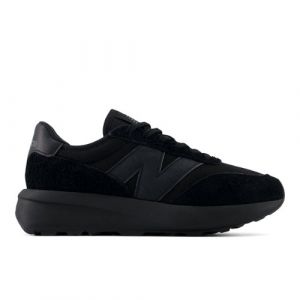 New Balance Unisex 370 in Schwarz/Grau