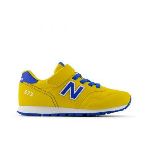 New Balance Kinder 373 Hook and Loop in Orange/Blau