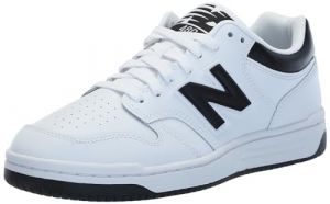 New Balance BB480LBK Bianco Nero Pieno Bianco Nero/37 1/2