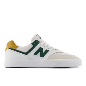 New Balance Herren NB Numeric 574 Vulc in Weiß/Grün