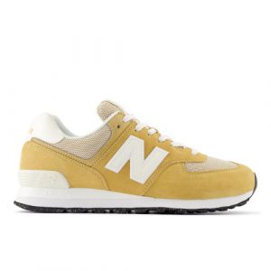 New Balance Unisex 574 in Braun/Weiß