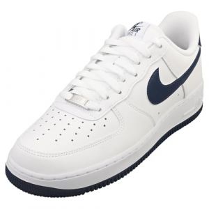 Nike Air Force 1 White Midnight Navy - 44