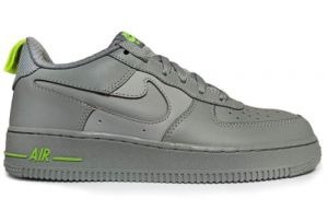 Nike Air Force 1 (GS) Jungen Sneakers (Particle Grey/Particle Grey