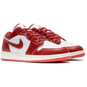 Nike Air Jordan 1 Low SE White Dune Red - Größe EUR 38 Sneaker limitierte Auflage