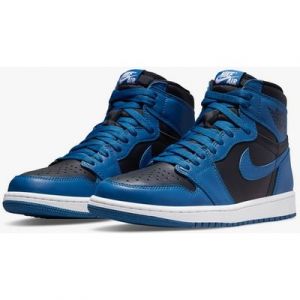 Nike Air Jordan 1 Retro High OG Dark Marina Blue Sneaker limitierte Auflage