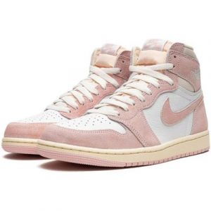 Nike Air Jordan 1 Retro High OG Washed Pink - Größe EUR 36,5 Damen Sneaker