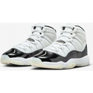 Nike Air Jordan 11 Retro DMP Gratitude Black White GS Sneaker limitierte Auflage