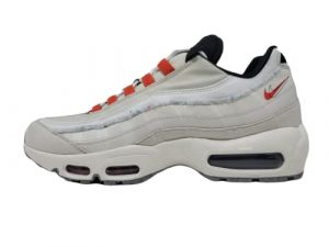 NIKE Herren Baskets Blanches Homme Air Max 95 Sneaker