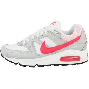 Nike Air Max Command 397690-169 Unisex-Erwachsene Laufschuhe Training Silber (White/Hyper Punch-Lght Ash Gry) 38.5