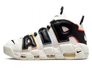 Nike Air More Uptempo 96 - Trading Cards - Primary Colors - Herren Schuhe DM1297-100 - Größe: EU 42 US 8.5