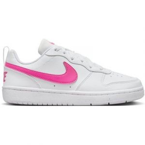 Nike COURT BOROUGH LOW RECRAFT (GS) WHITE/LASER FUCHSIA Sneaker