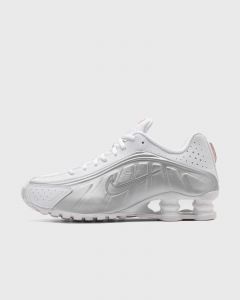 Nike WMNS Shox R4 men Lowtop silver|white in Größe:36,5