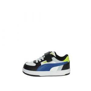 PUMA Kinder Caven 2.0 Block Sneakers 27 Cobalt Glaze Gray Fog Lime Pow Blue Green