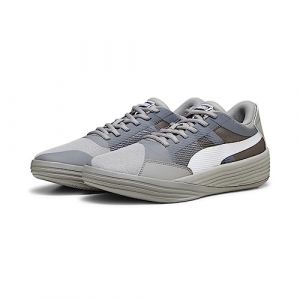 PUMA Herren Clyde All-Pro Team Basketballschuhe 41Concrete Gray White