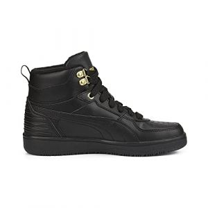 PUMA Damen Rebound Sneaker Rugged JR Black-Gold