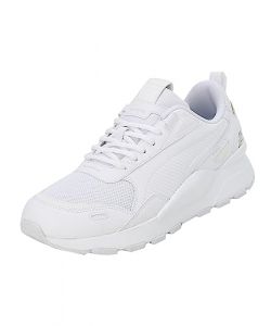 PUMA Erwachsene RS 3.0 Essentials Sneakers 44.5White Black