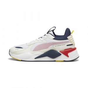 PUMA - Rs-x Geek - 39117412 - Farbe: Weiß-Dunkelblau-Grau-Rot - Größe: 42.5 EU