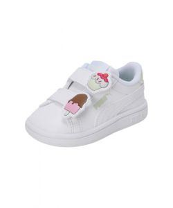 PUMA Jungen Mädchen Smash 3.0 Badges V Inf Tennisschuh