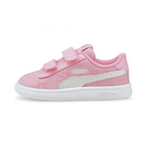 PUMA Baby-Mädchen Smash v2Glitz GlamV Inf Sneaker