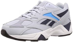 Reebok Aztrek 96 Schuhe Cold Grey/Navy/Cyan/Black