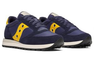 Saucony Sneaker für Herren S2044-701 Jazz ORIGINAL Navy-Mustard Schuhgröße 44 EU