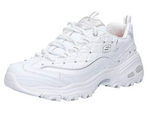 Skechers Damen Sneakers D?Lites Glamour Feels Weiß