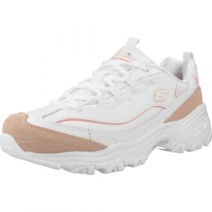 Skechers D'Lites New Heat Damen Sneaker Weiß/Orange EU 36