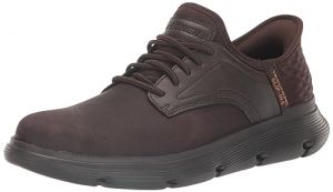 Skechers Garza - GERVIN Herren Sneakers Slip-ins 205046 Choc dunkel braun