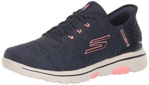 Skechers Go Walk 5 Damen-Golfschuh-Sneaker mit lockerer Passform